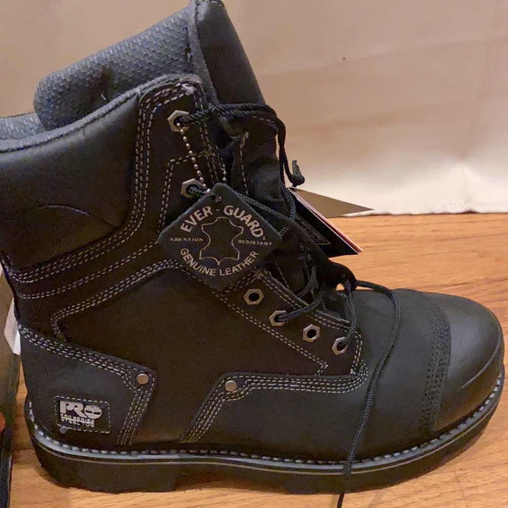 Timberland Pro Series Steel Trax 8” black size 10
